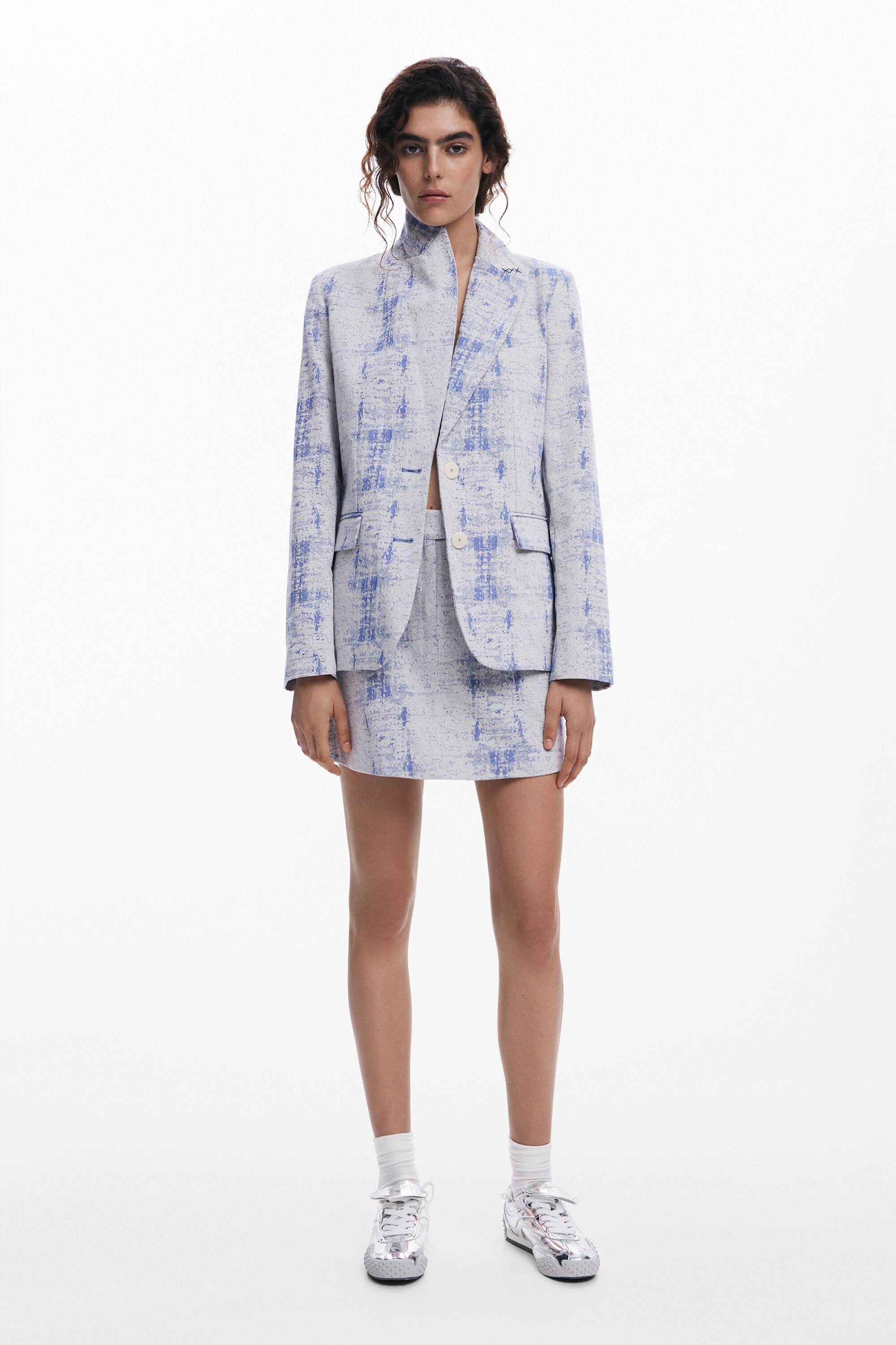 Textured blazer