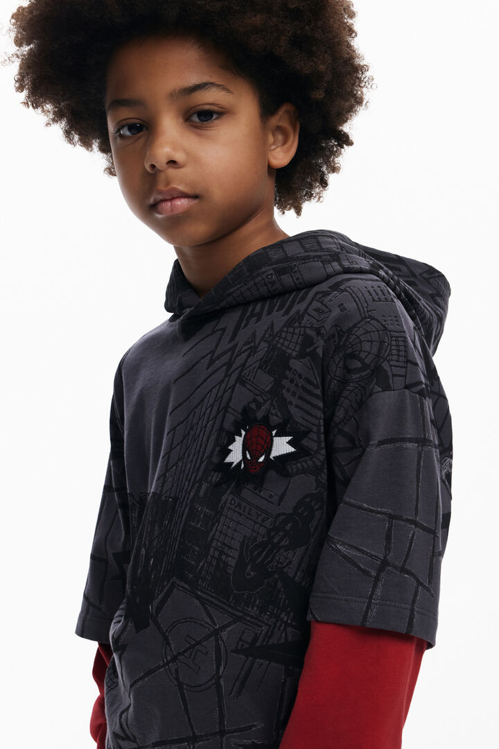 Camsieta Spiderman™ efecto superposición | Desigual