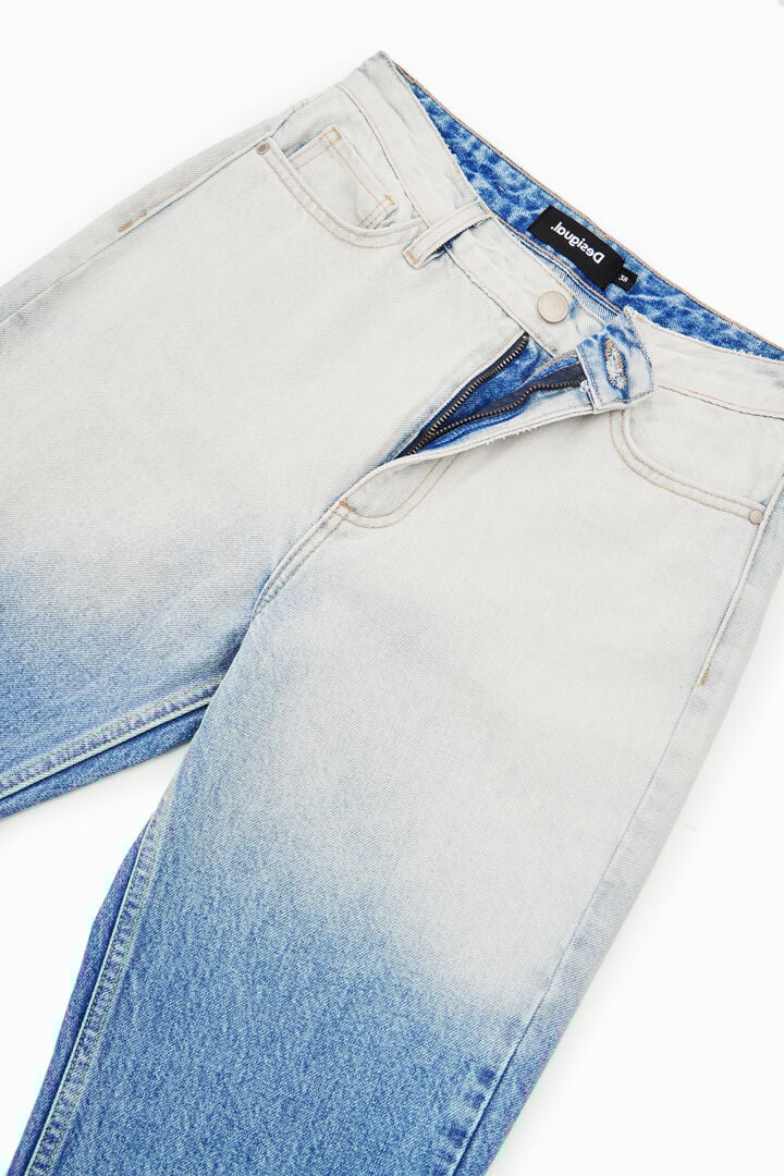 Texans straight cropped degradé | Desigual