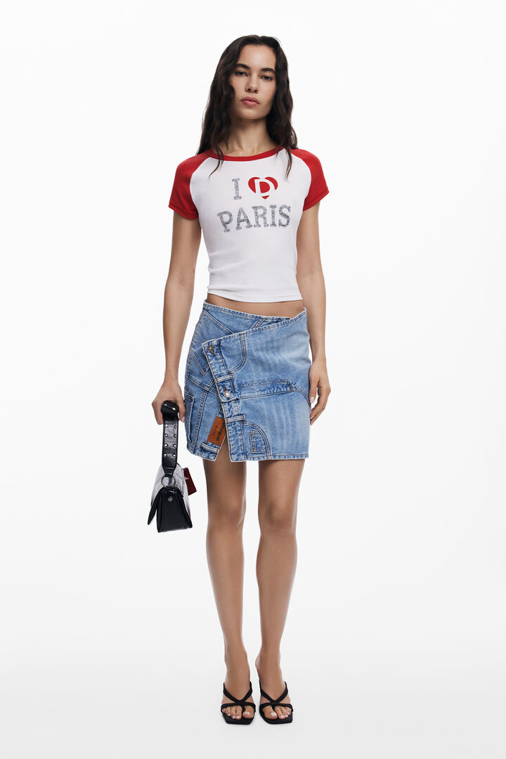 Paris short-sleeve T-shirt | Desigual