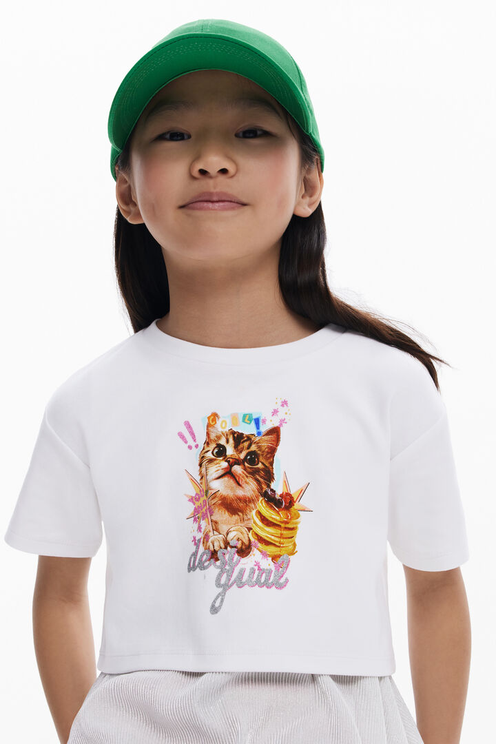 2-in-1 cat dress | Desigual