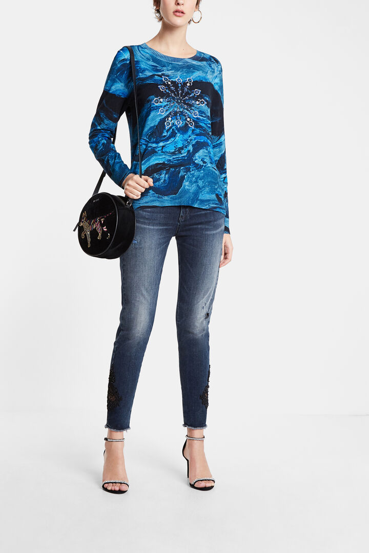 Viscose mandala jumper | Desigual