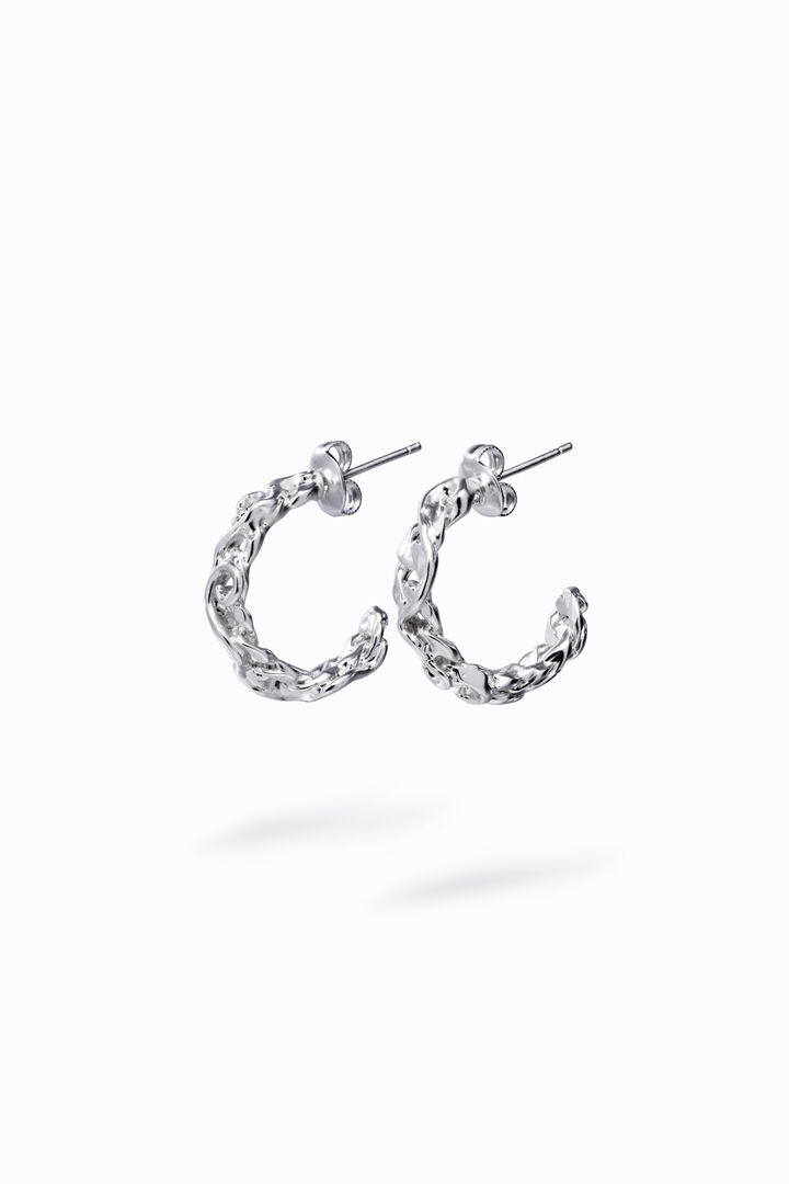 Zalio gold-plated hoop earrings | Desigual