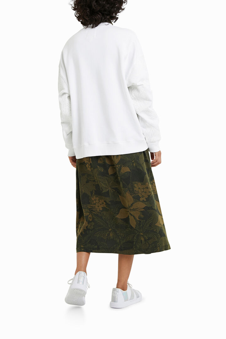 Oversize Balinese sweatshirt | Desigual