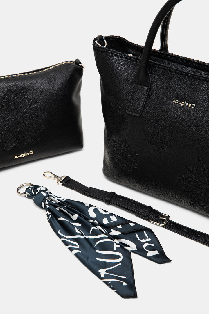 Geprägte Tasche mit 2 Henkeln | Desigual