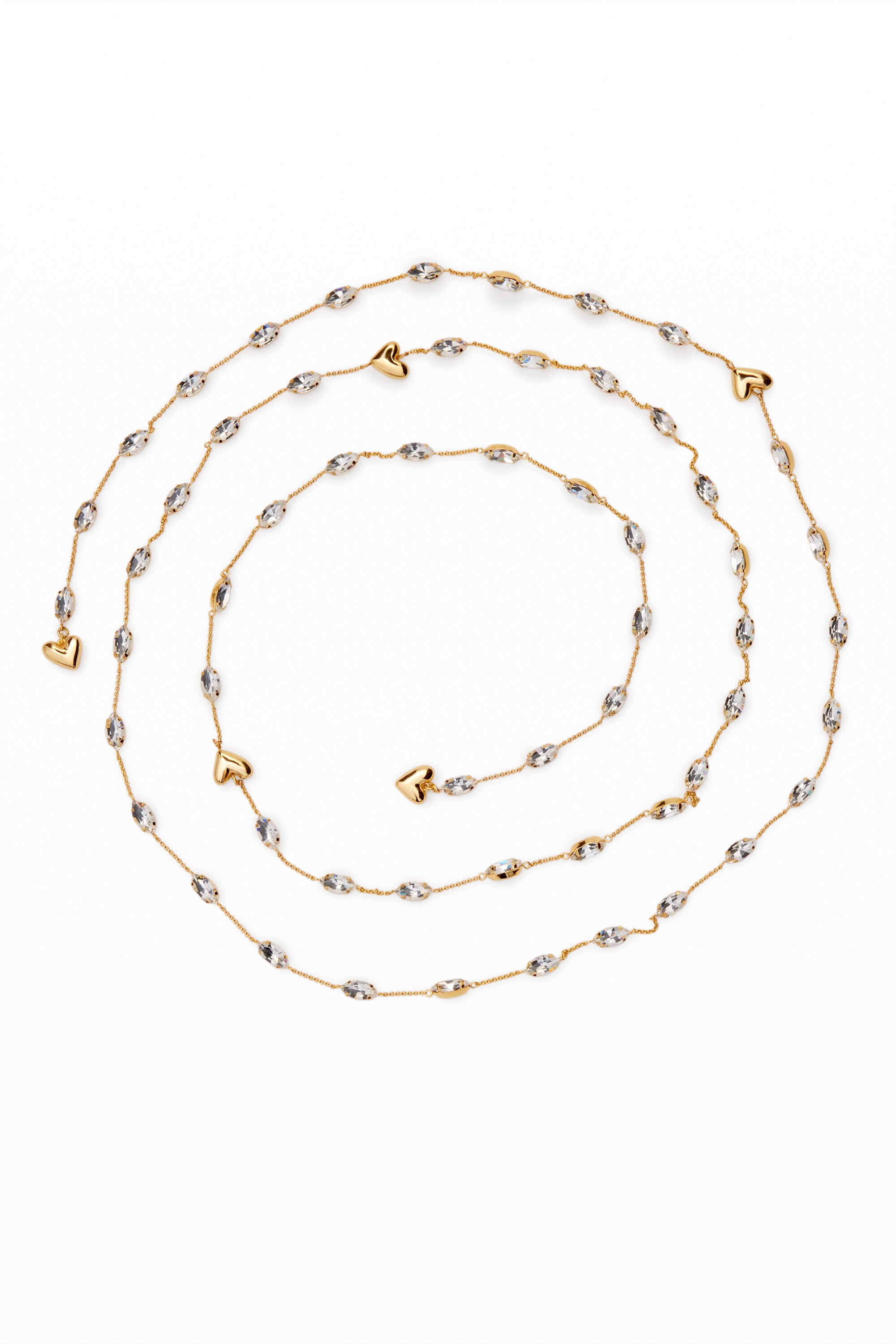 Collar Corazones Zalio