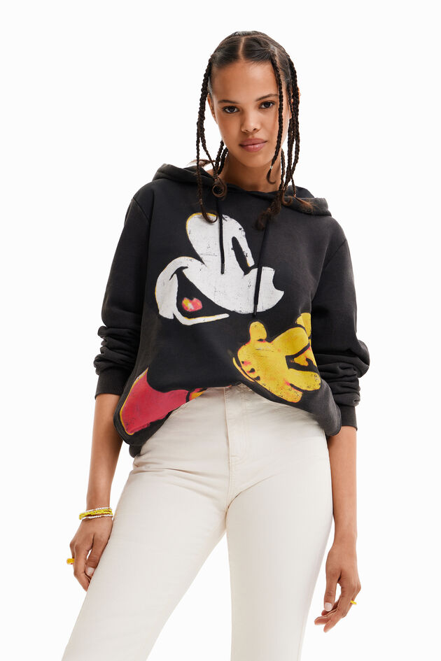 Disney's Mickey Mouse print hoodie