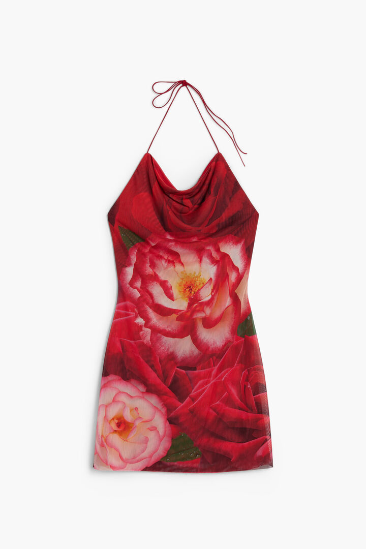 Tyler McGillivary mini floral dress | Desigual
