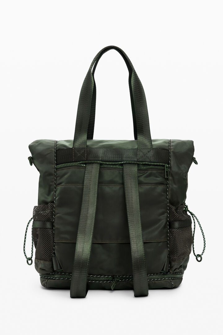 Mochila voyager bicolor encerada | Desigual