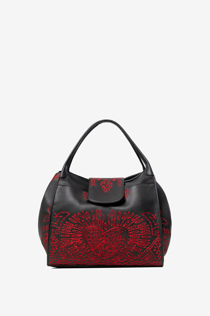 Bag embroideries heart | Desigual
