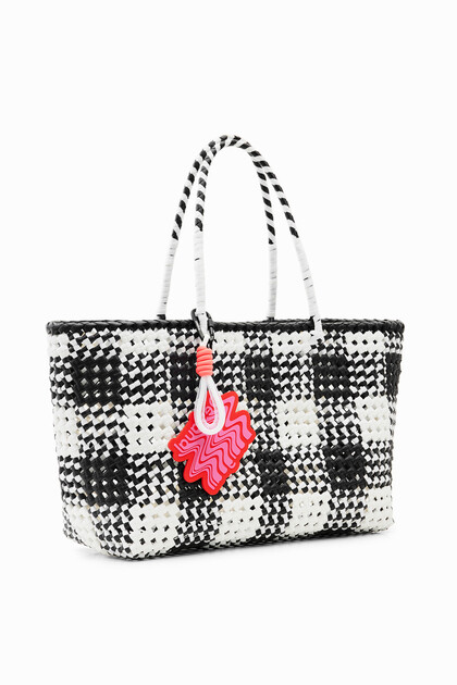 XL woven tote bag