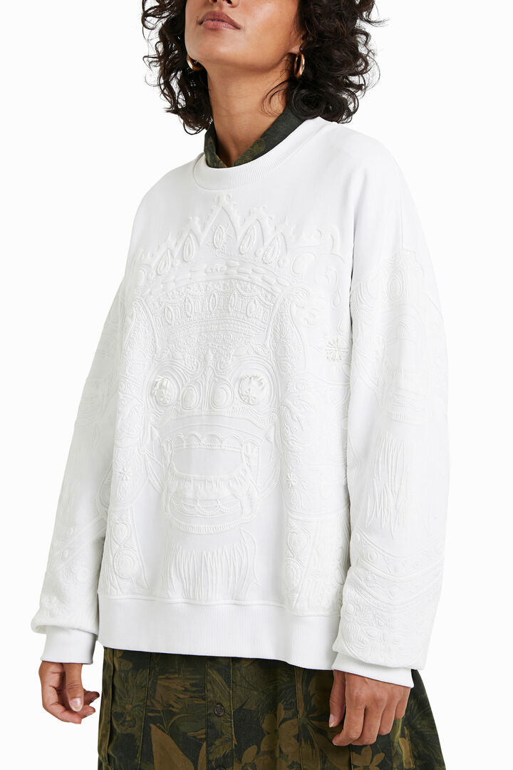 Oversize Balinese sweatshirt | Desigual