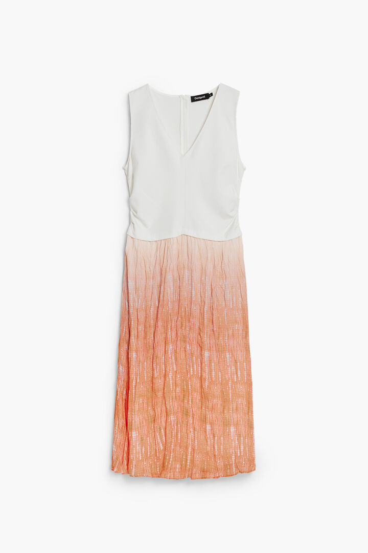 Vestido midi tie-dye | Desigual