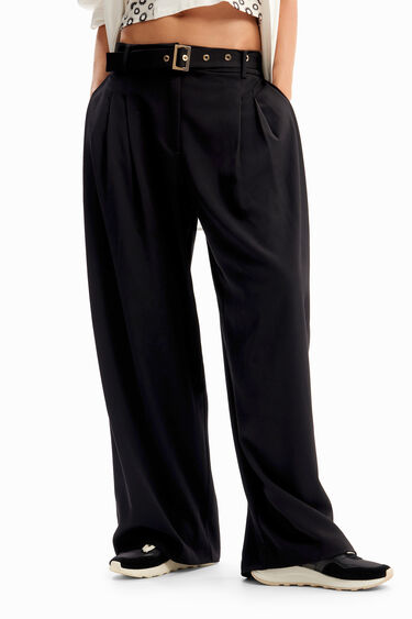 Pantalón sastre amplio | Desigual