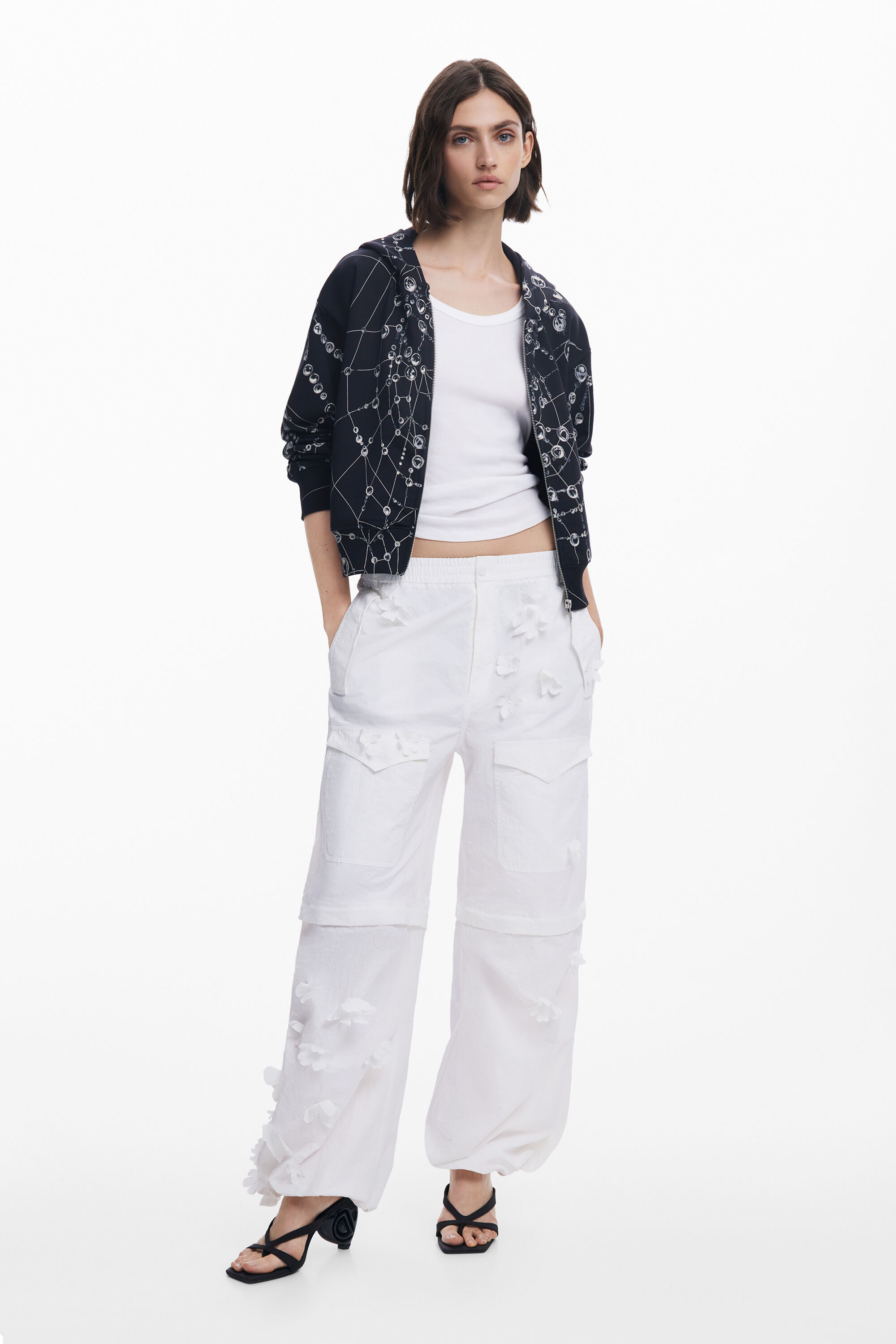 Konvertierbare Hose Blumen Tyler McGillivary