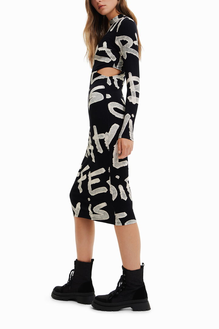 Vestido midi Manifesto | Desigual