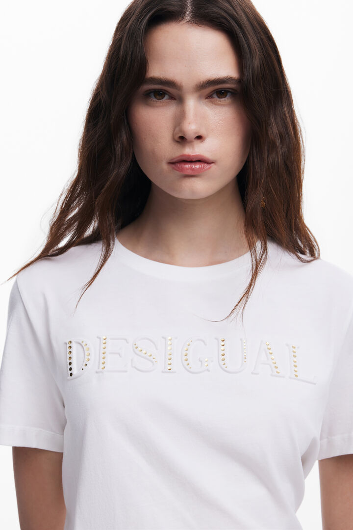 Shiny logo T-shirt | Desigual