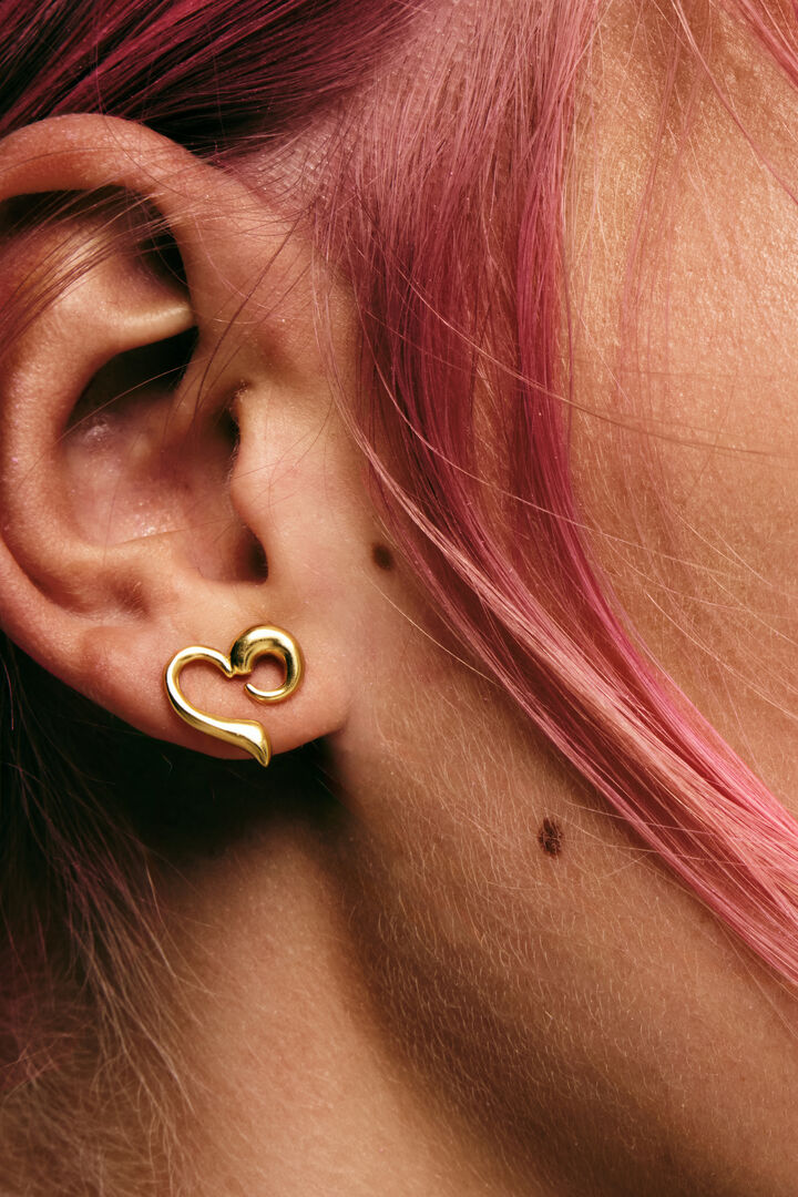 BOUCLES D'OREILLES CŒUR ZALIO | Desigual