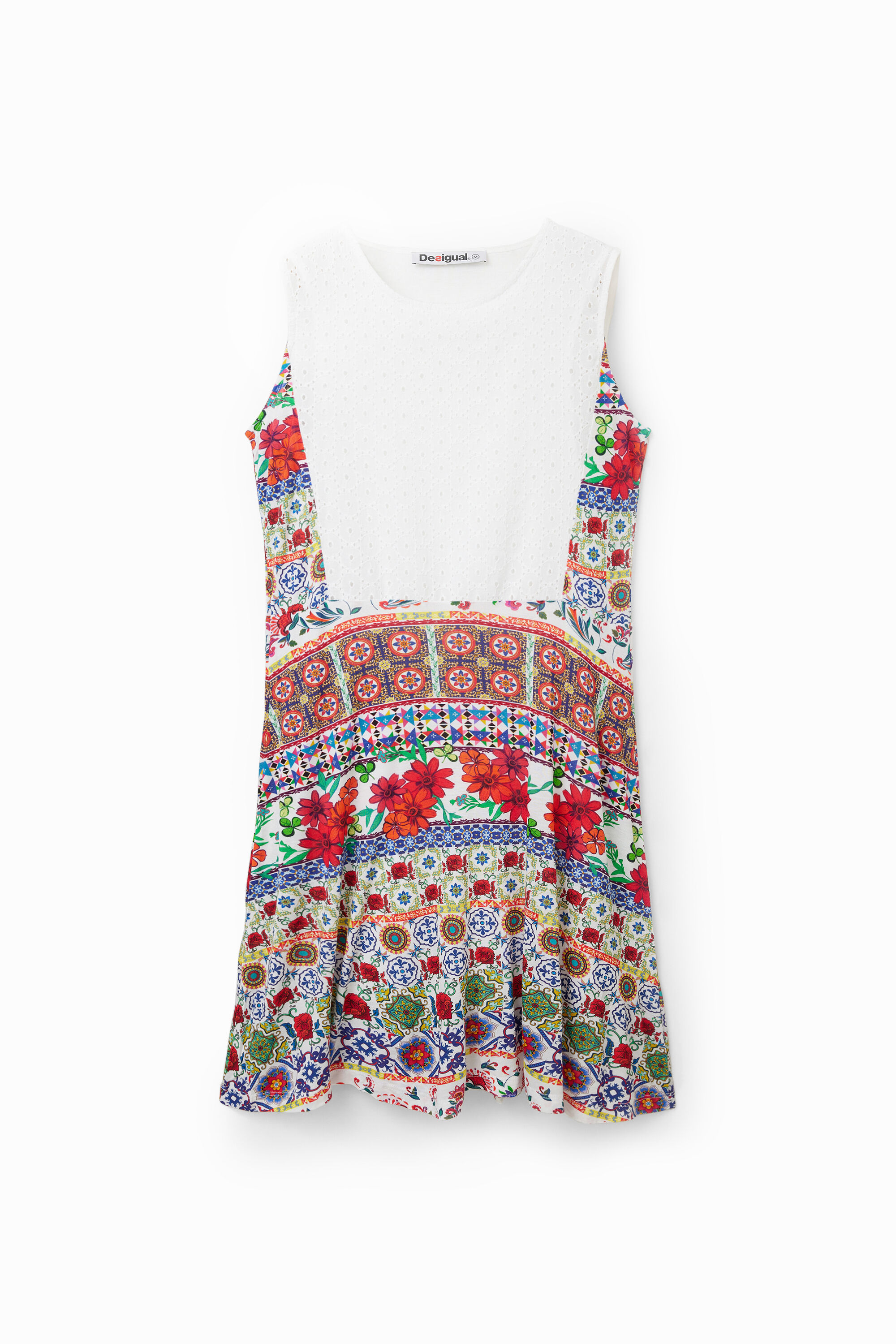 Dress - WHITE - L