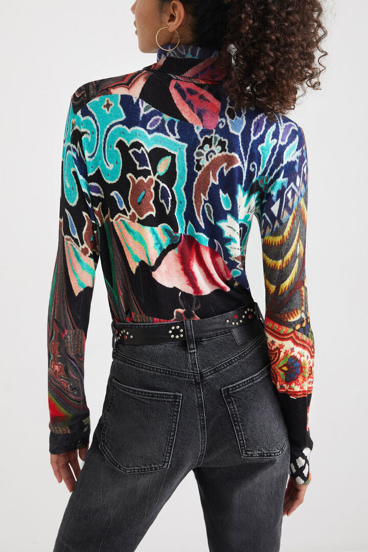 Pull maille boho - DESIGNED BY M. CHRISTIAN LACROIX | Desigual