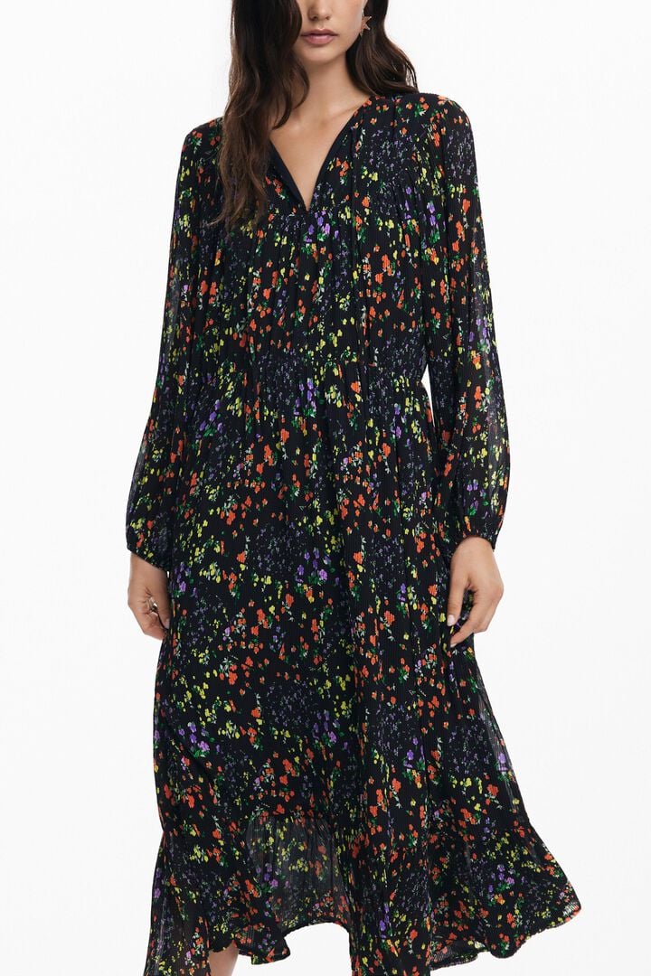 Floral midi dress | Desigual