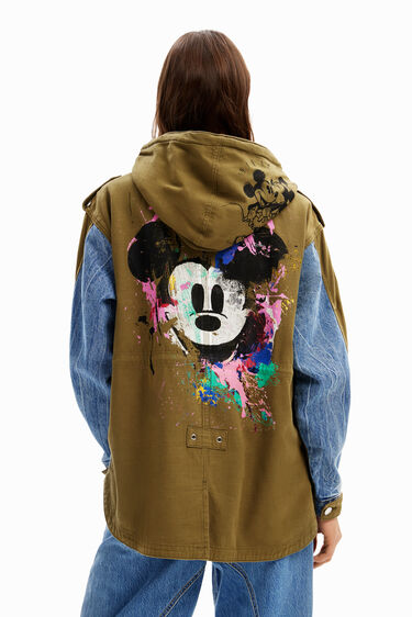 Women's Disney's Mickey Mouse parka I Desigual.com