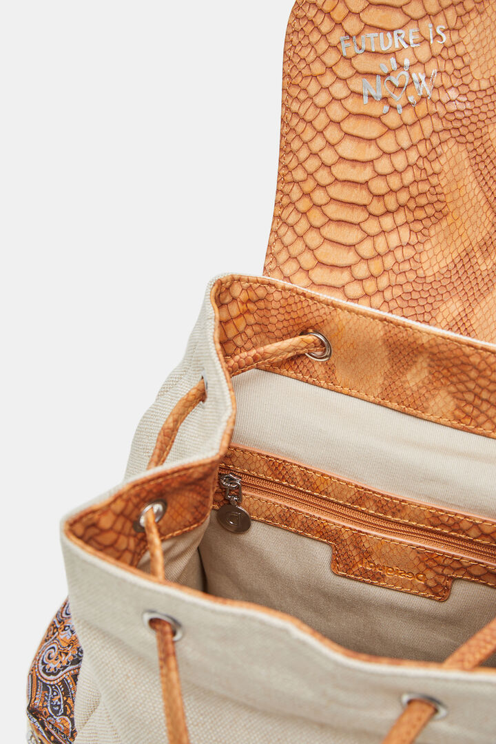 Mochila patch boho | Desigual