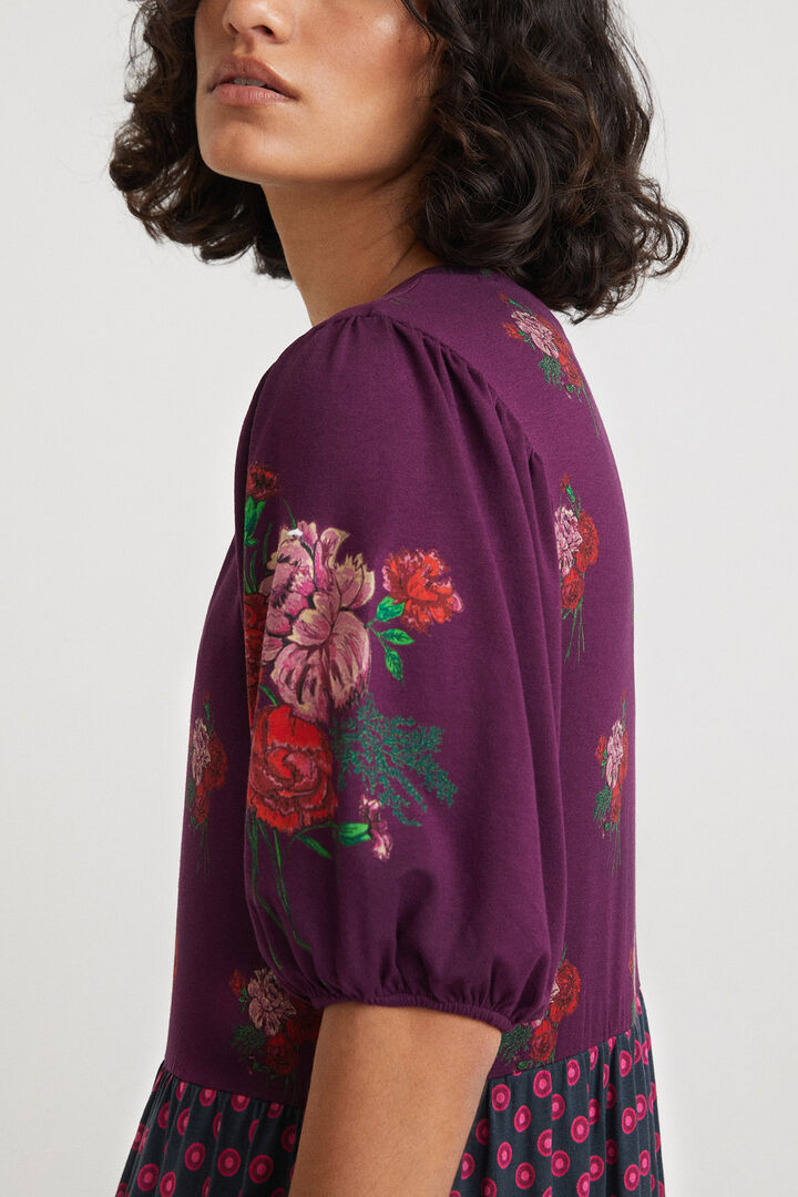 Vestido midi volantes | Desigual