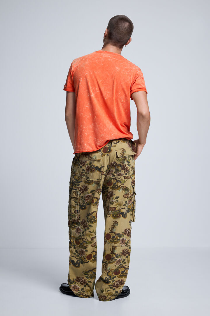 Pantalon cargo camouflage