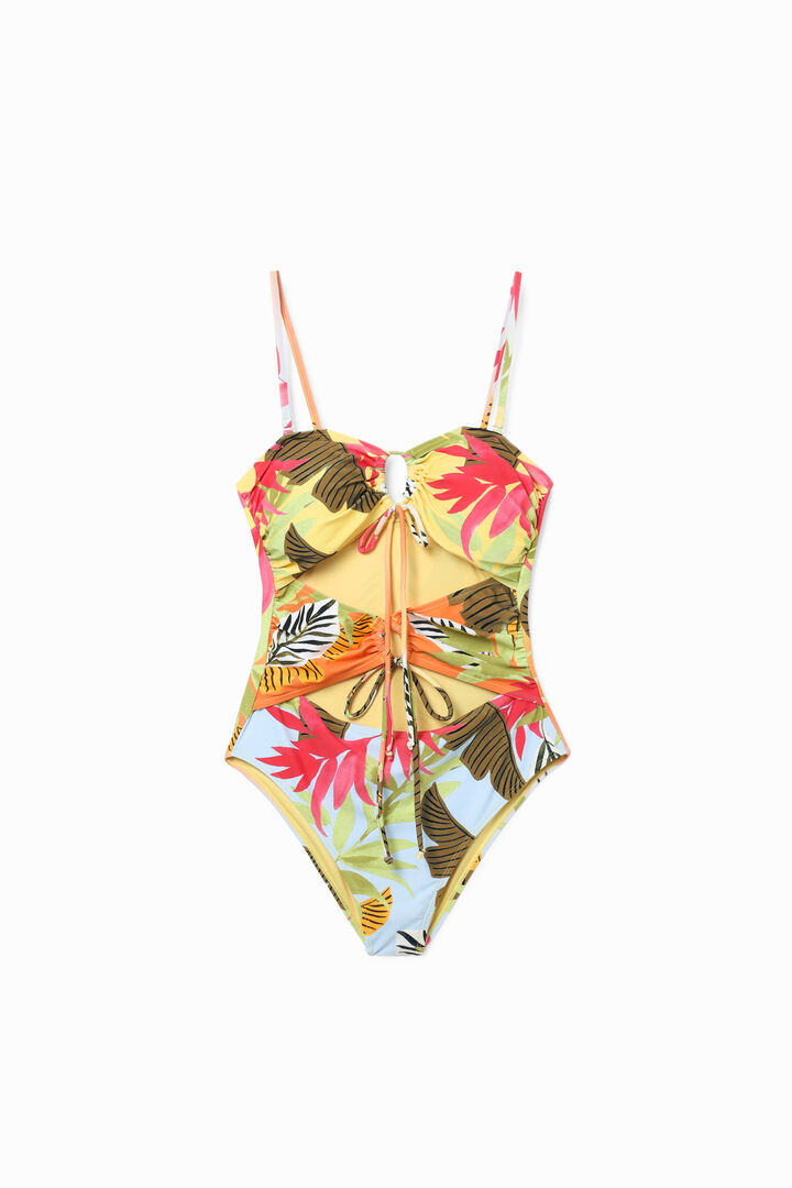 Trikini allacciato tropicale | Desigual