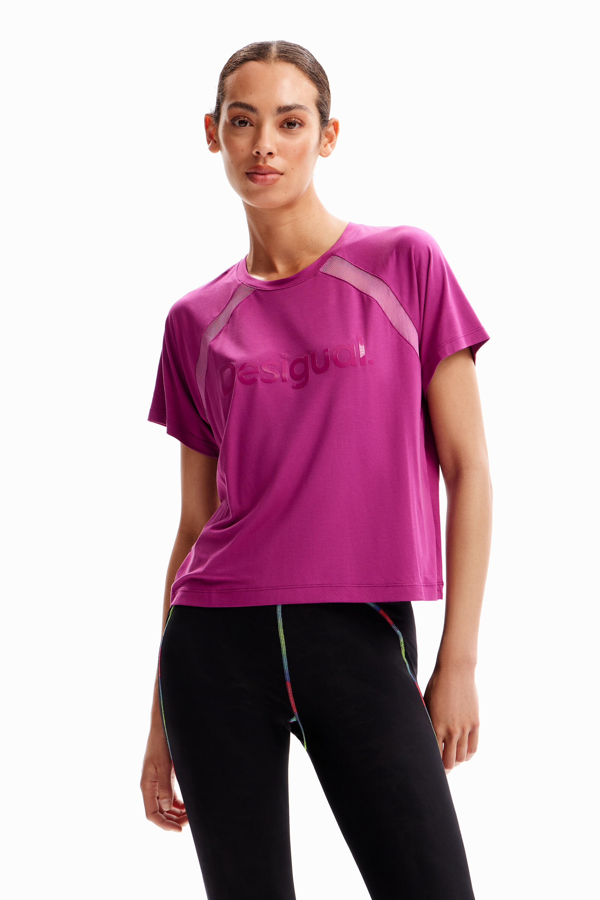 Desigual Mesh sport T-shirt