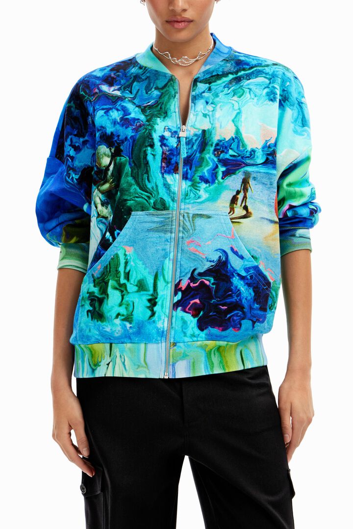 Sweat-shirt arty M. Christian Lacroix | Desigual