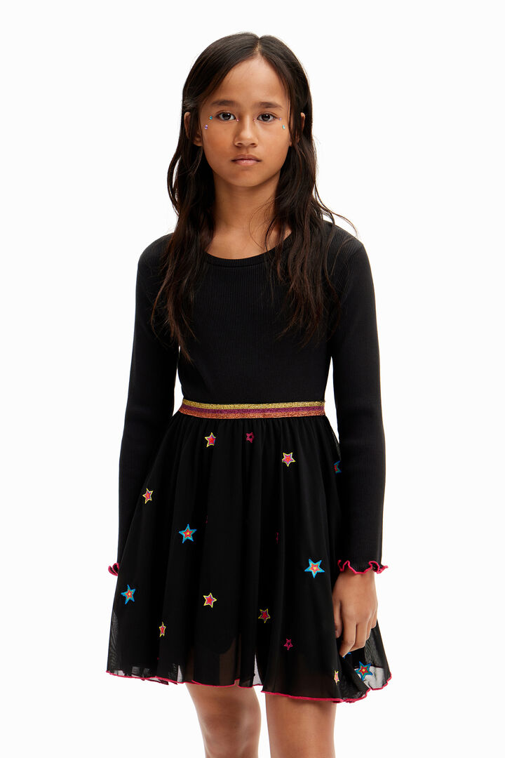 Combined Stars Dress | Desigual