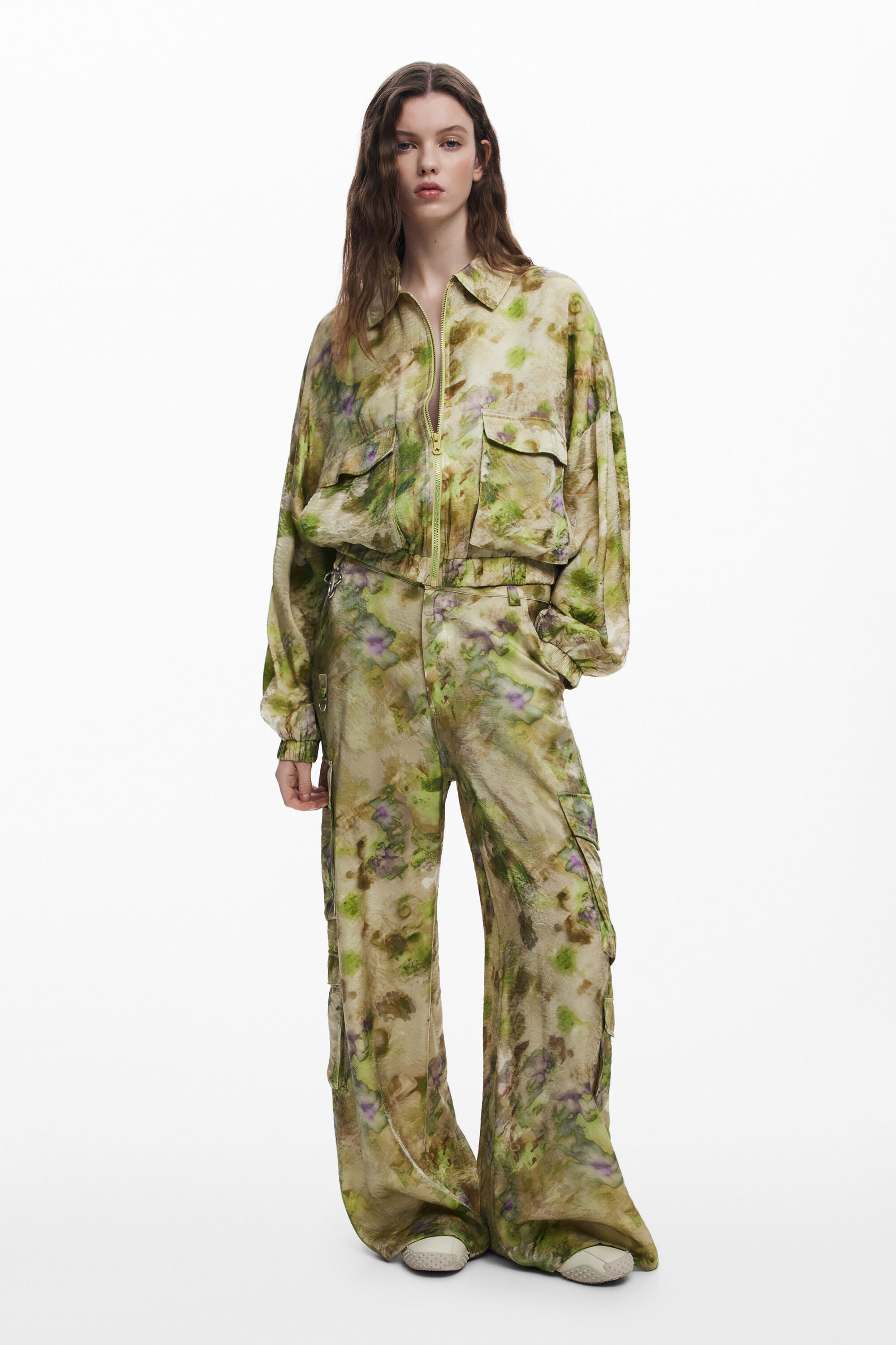 Collina Strada satin cargo pants