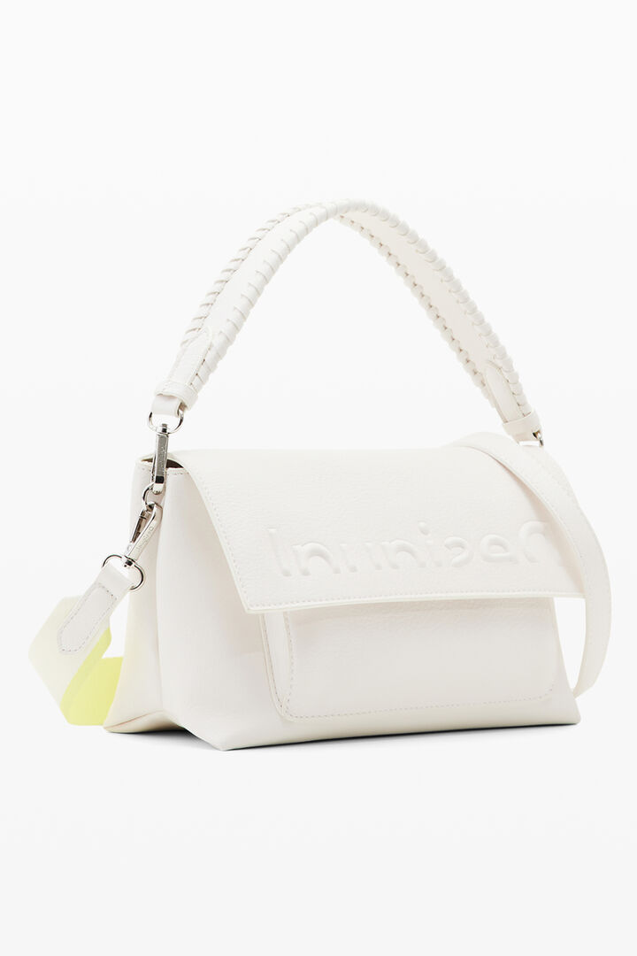 Midsize half logo crossbody bag | Desigual