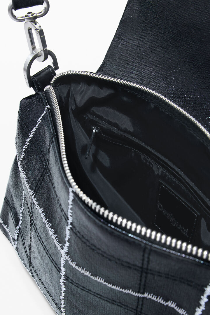 Bossa bandolera brillant mitjana | Desigual