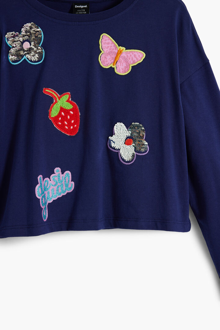 Samarreta amb aplics de formes | Desigual