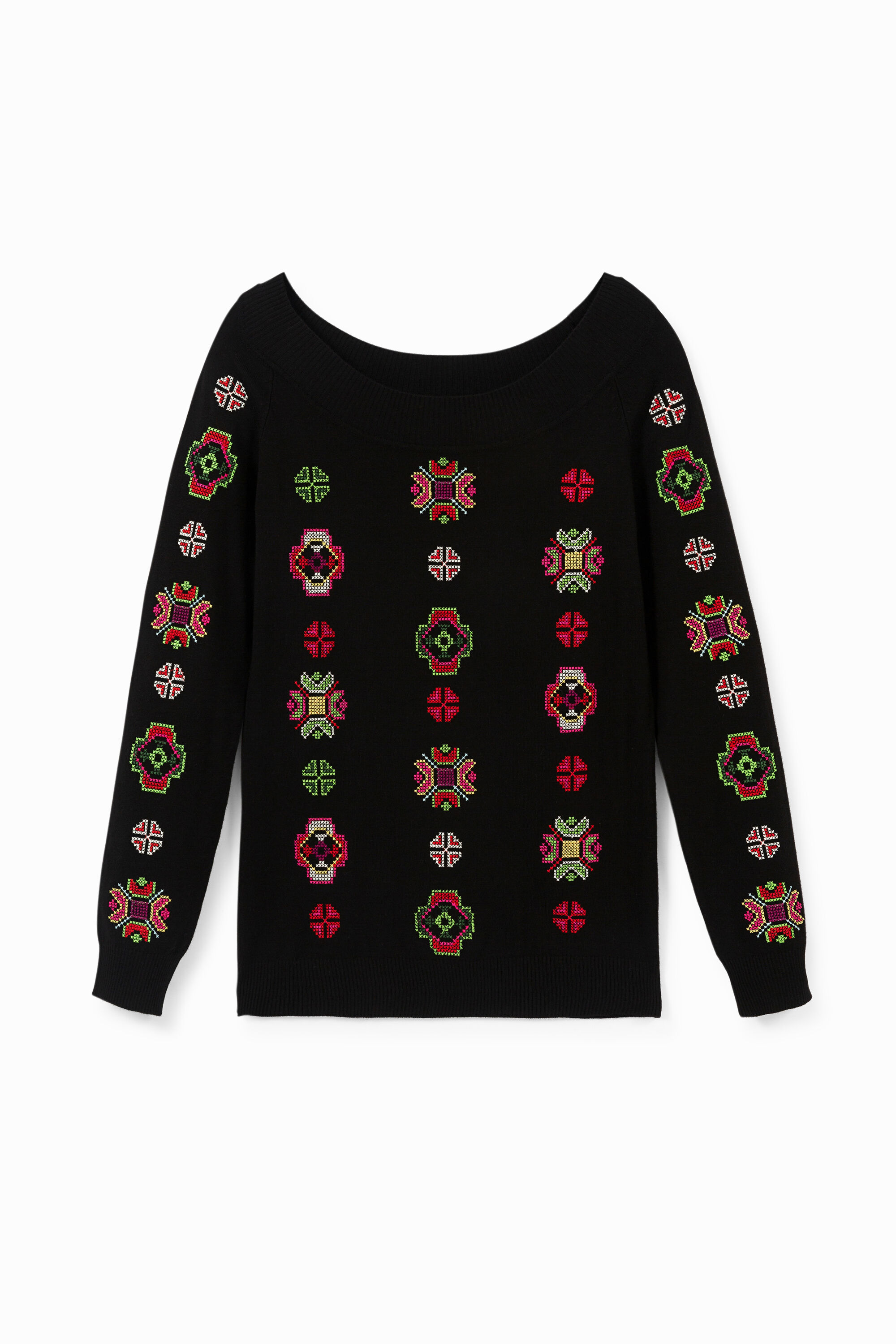 Geometric mandalas jumper