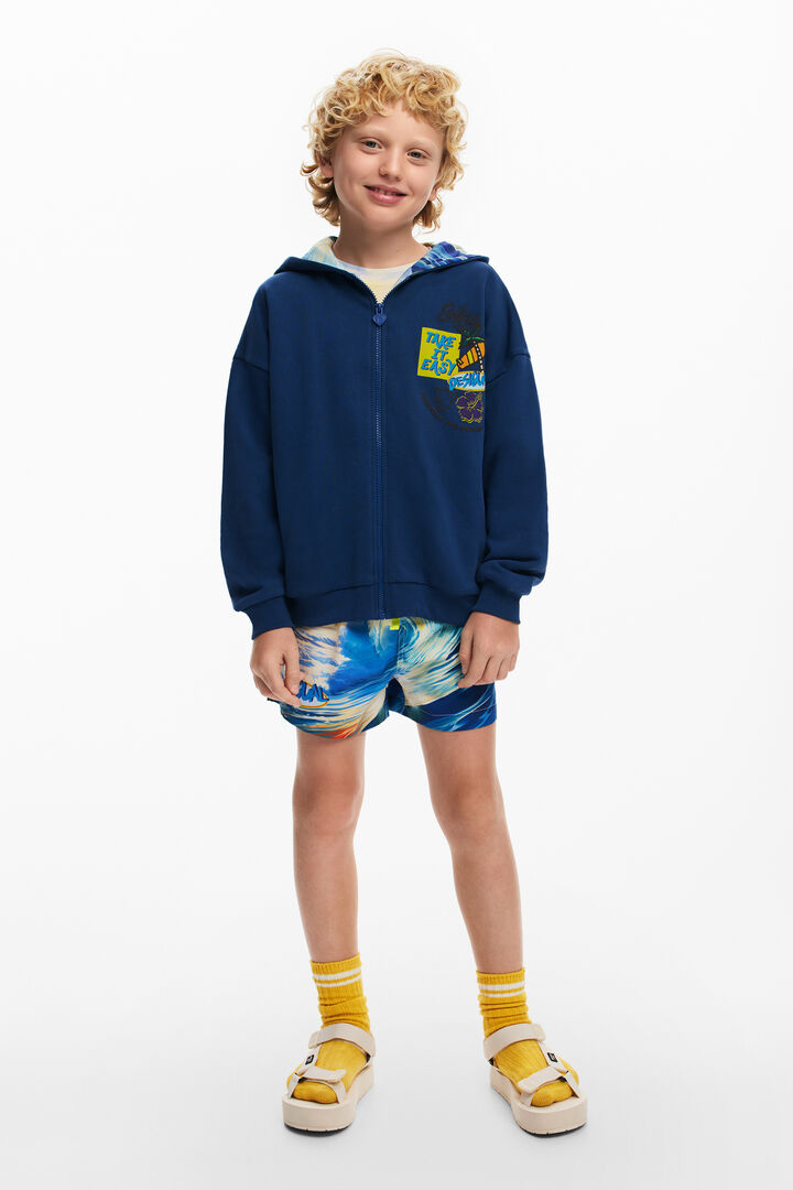 Reversible sweatshirt | Desigual