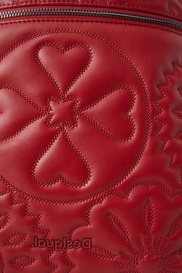Padded backpack embroideries | Desigual