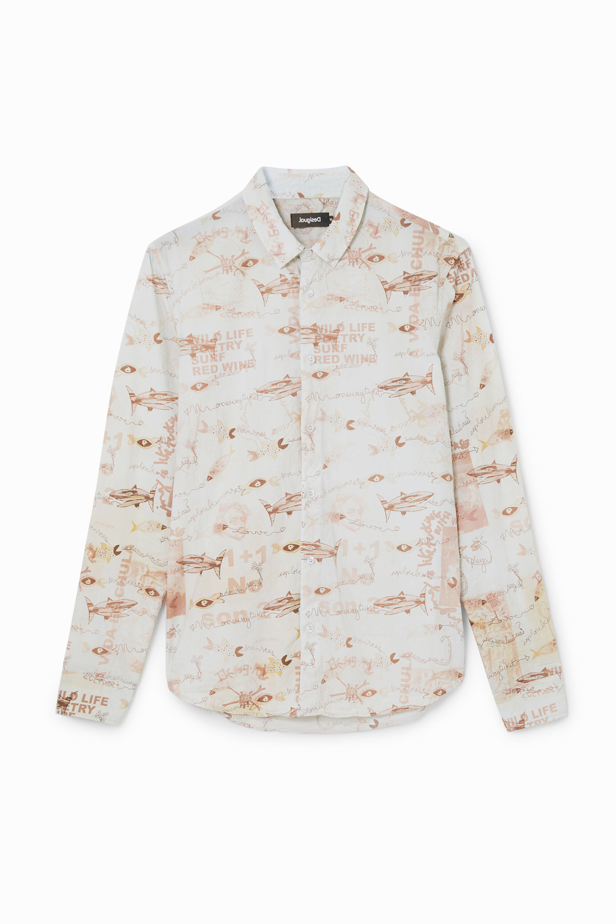 camicia desigual uomo