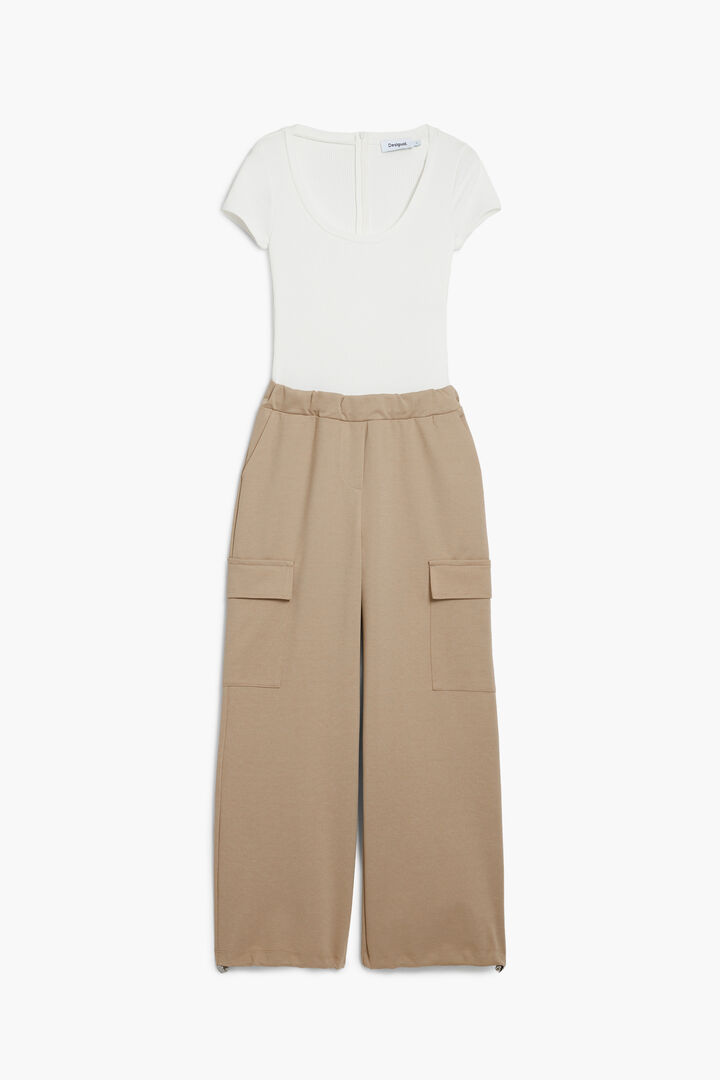 Gecombineerde cargojumpsuit