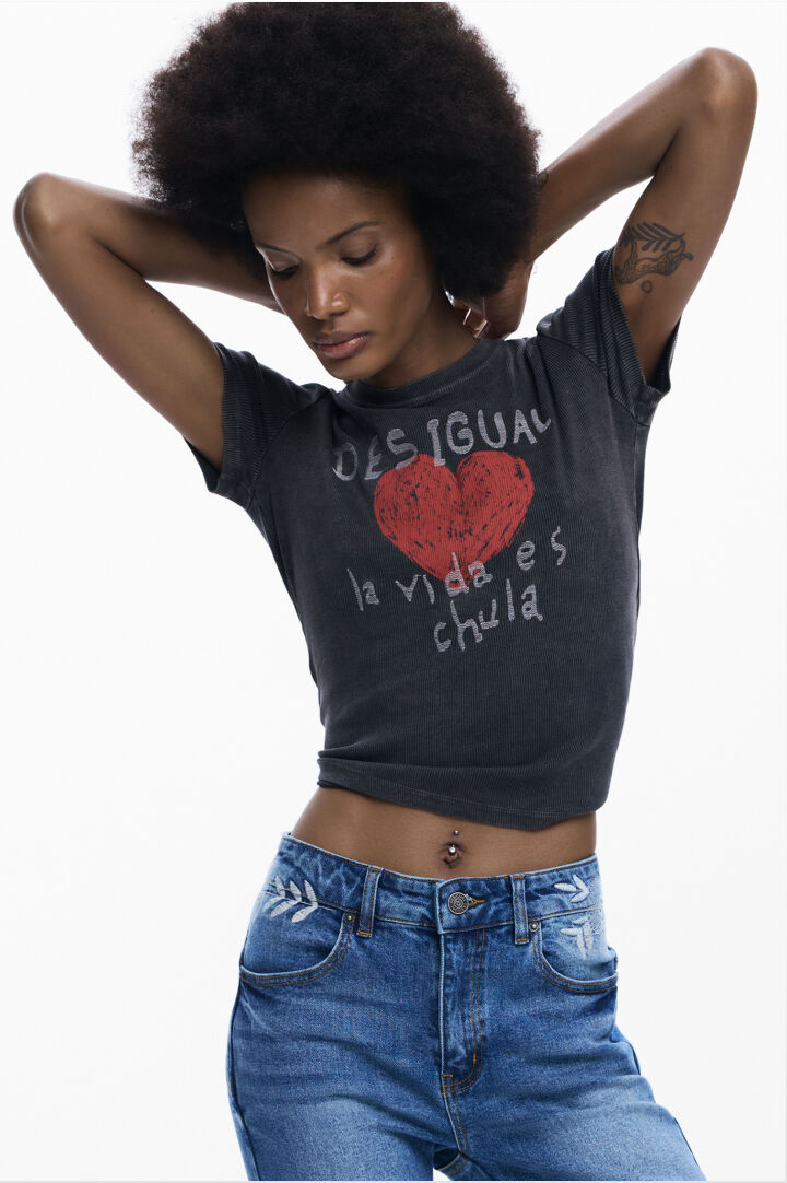 Camiseta coraz&oacute;n