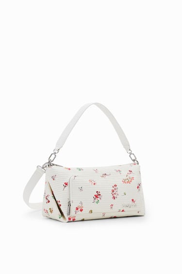 M textured floral bag | Desigual