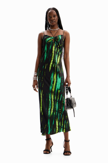 Sukienka midi tie-dye | Desigual