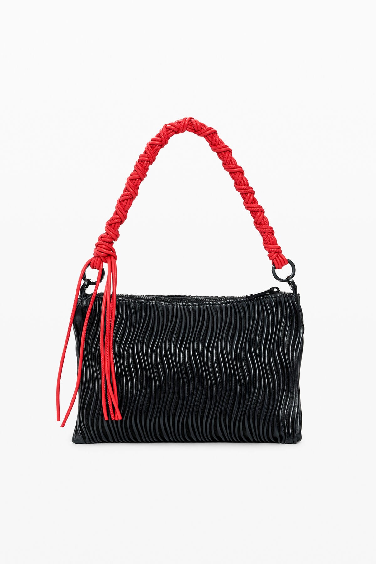中型エンボスバッグ 黒 レディースアクセサリーの I Desigual.com