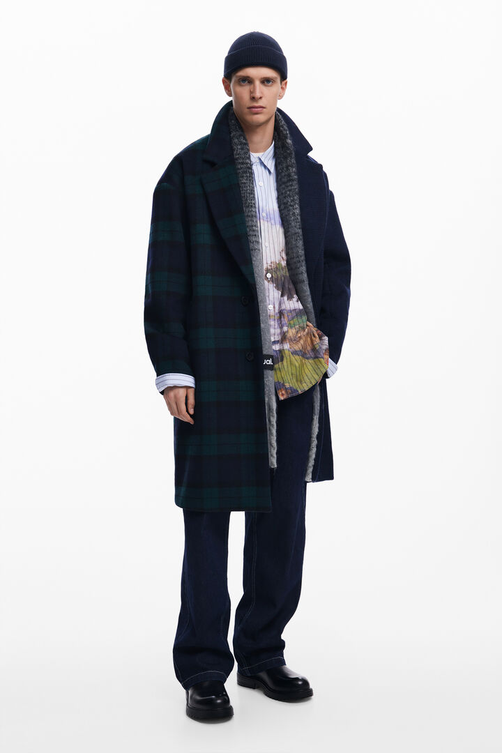 Combined coat | Desigual