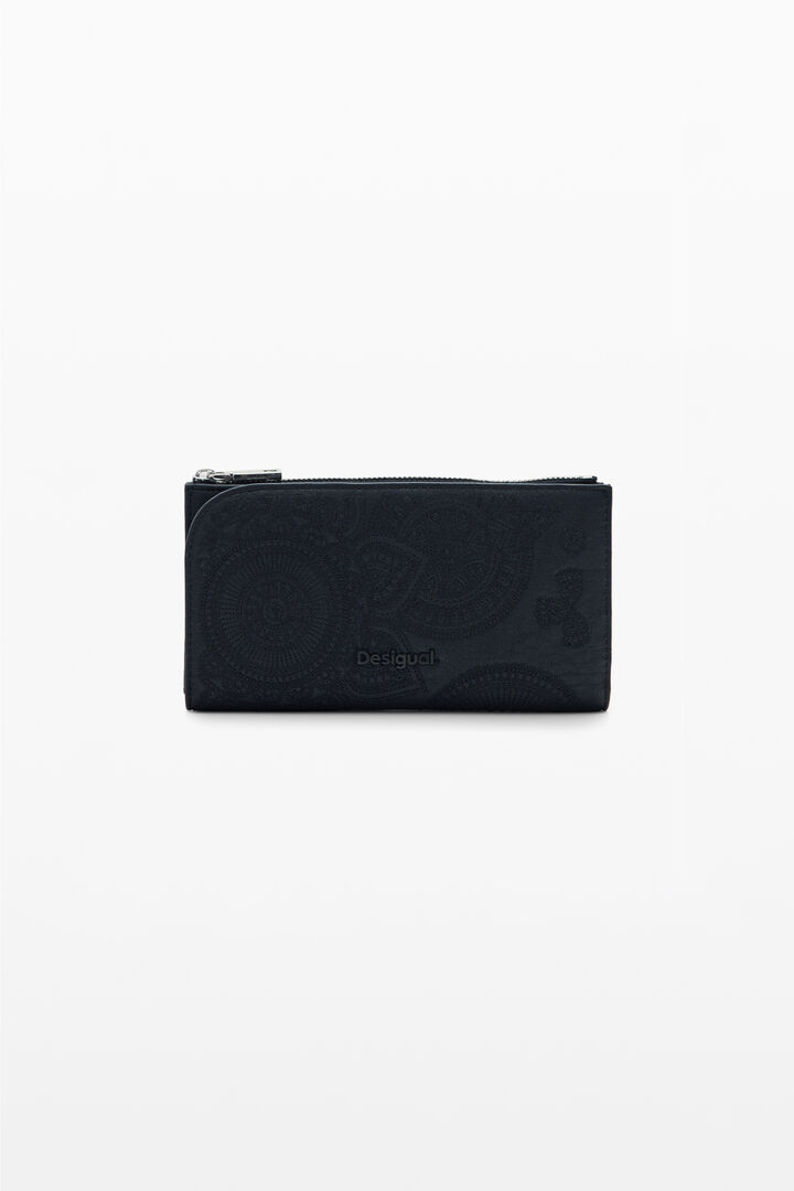 Cartera grande bordada