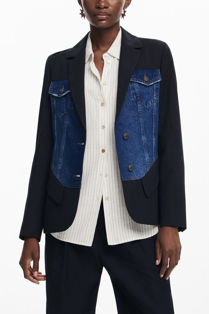 Hybrid trucker blazer | Desigual