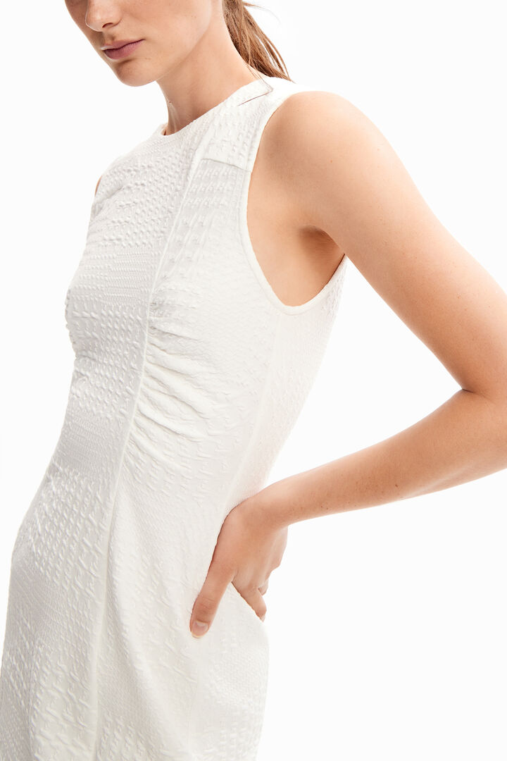 Textured mini dress | Desigual